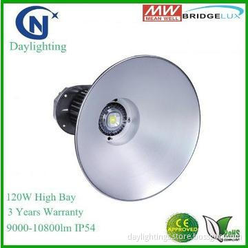 Industrial led high bay light 120w with Meanwell driver (Bridgelux)